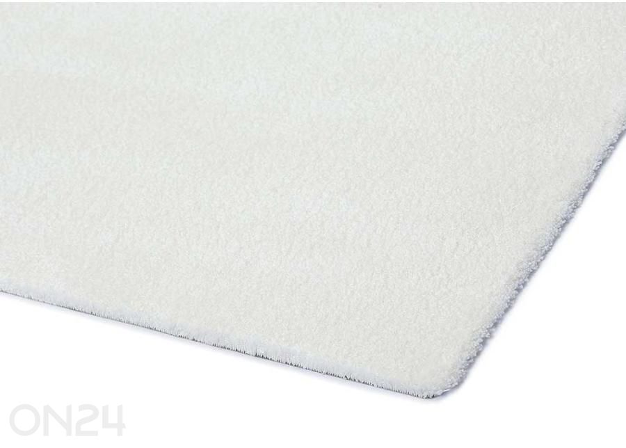 Narma velour matto Noble™ white 67x133 cm kuvasuurennos