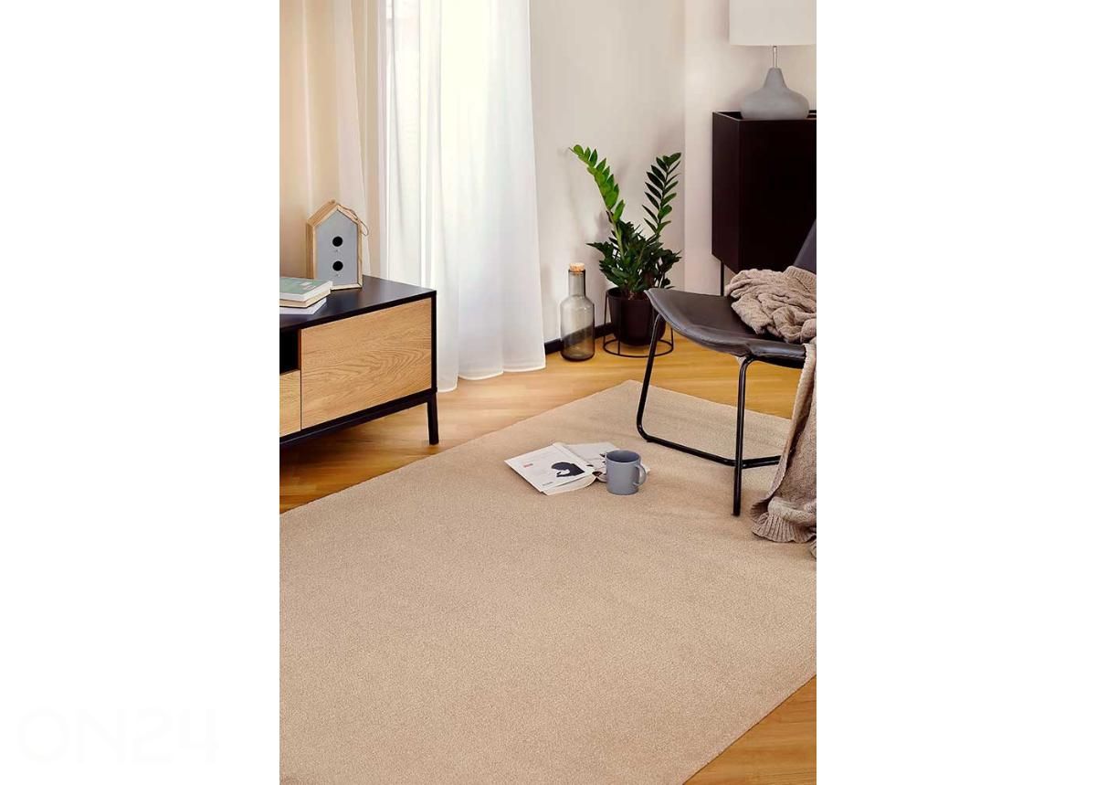 Narma veluurimatto Eden™ camel 80x160 cm kuvasuurennos