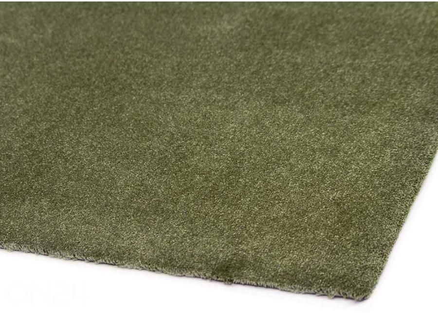 Narma veluurimatto Eden™ olive 133x200 cm kuvasuurennos