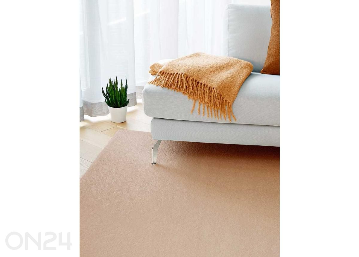 Narma veluurimatto Noble™ latte 67x133 cm kuvasuurennos