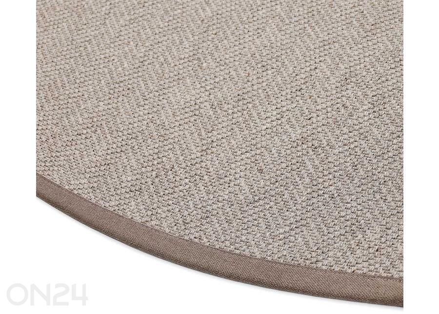 Narma villamatto Bergen™ pyöreä beige Ø 160 cm kuvasuurennos