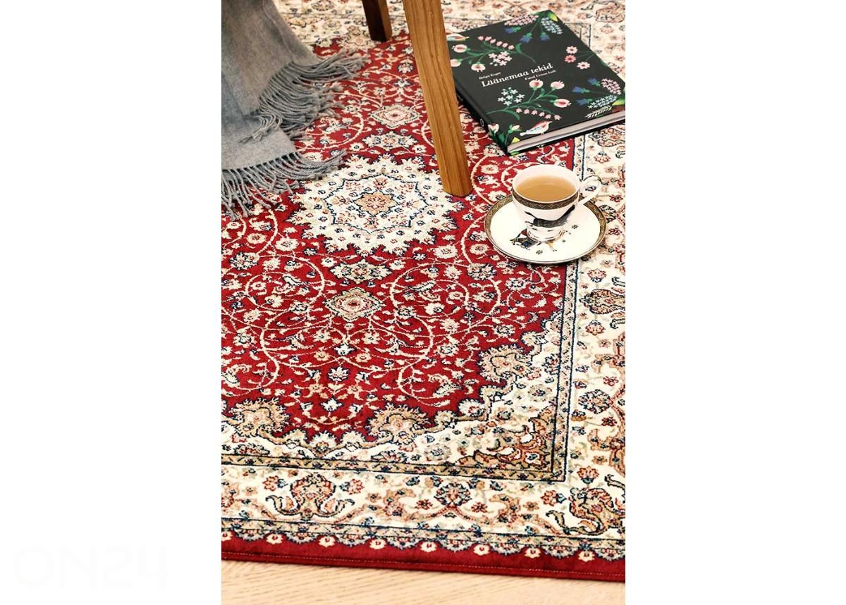 Narma viskoosimatto Fatima red 80x125 cm kuvasuurennos