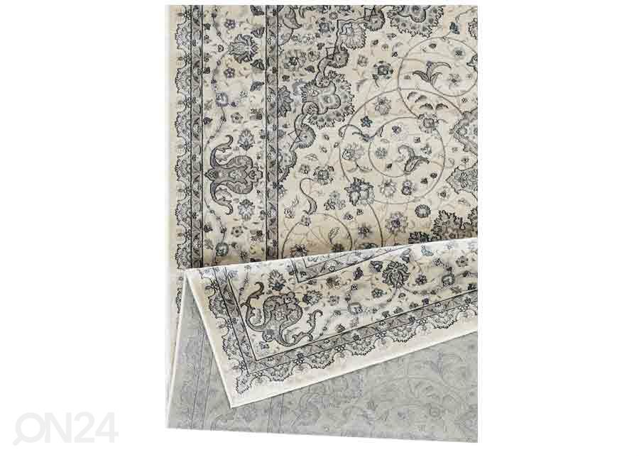 Narma viskoosimatto Fatima sand/blue 160x230 cm kuvasuurennos