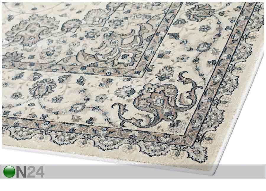 Narma viskoosimatto Fatima sand-blue 80x125 cm kuvasuurennos