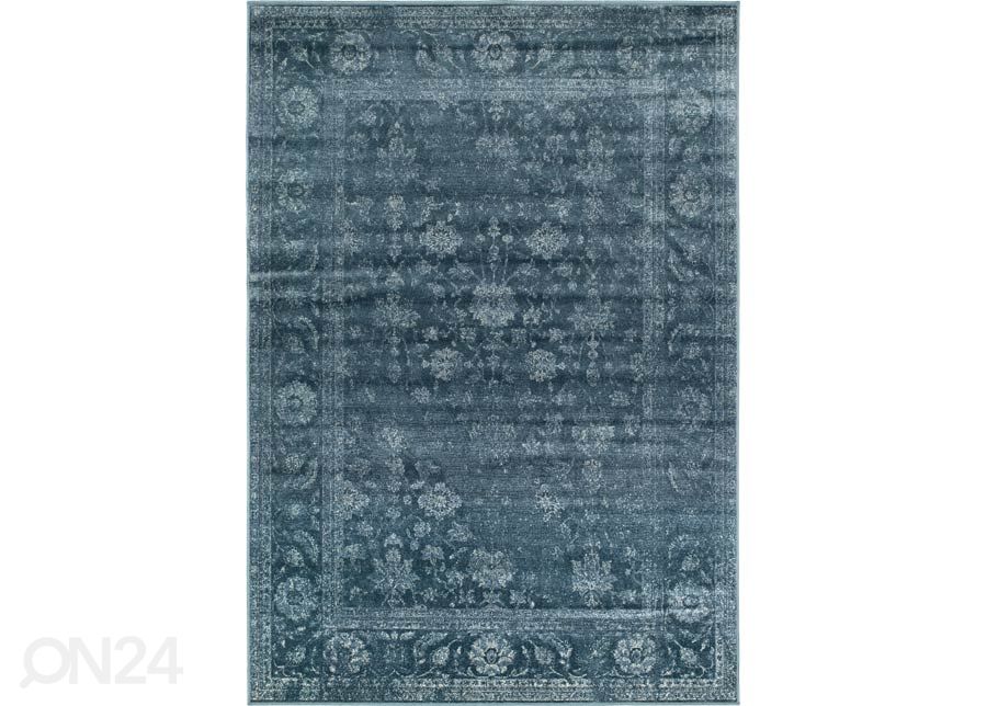 Narma viskoosimatto Maya grey-blue 65x135 cm kuvasuurennos