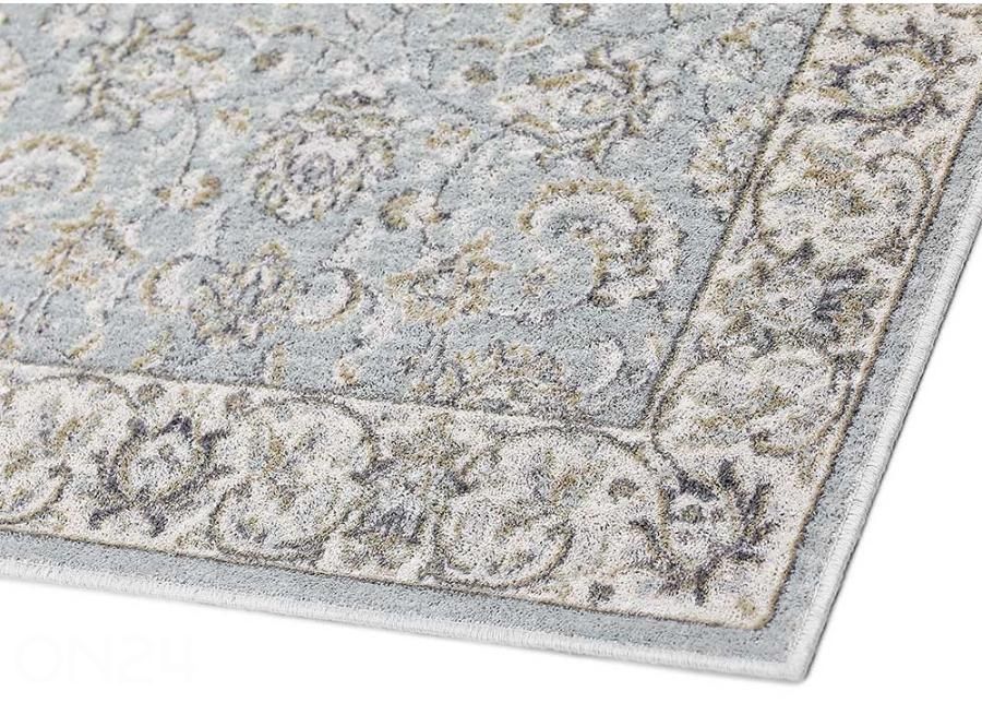 Narma viskoosimatto Yasmin blue 67x140 cm kuvasuurennos