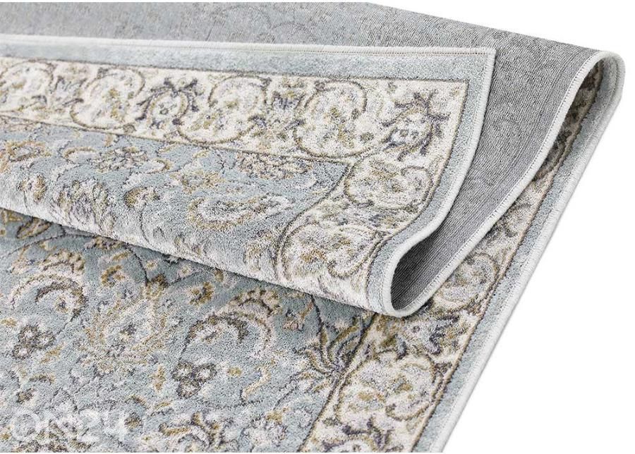 Narma viskoosimatto Yasmin blue 67x140 cm kuvasuurennos