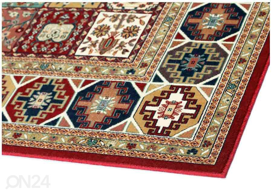 Narma viskoosimatto Zahra red 80x125 cm kuvasuurennos