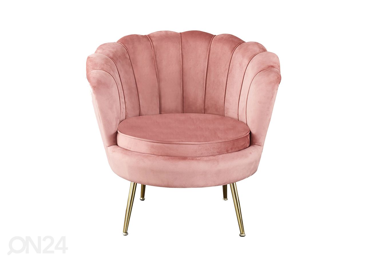 Nojatuoli, vaaleanpunainen kuvasuurennos