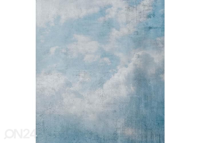 Non-woven kuvatapetti Blue Clouds Abstract 150x250 cm kuvasuurennos