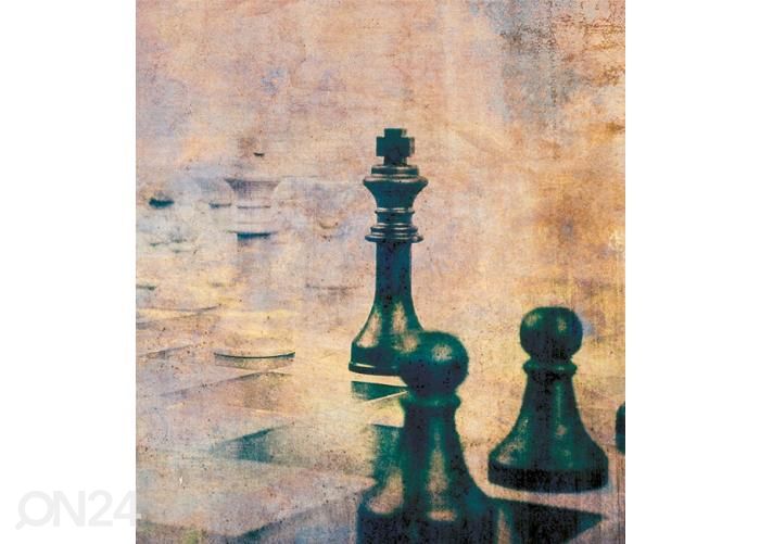 Non-woven kuvatapetti Chess Abstract 150x250 cm kuvasuurennos