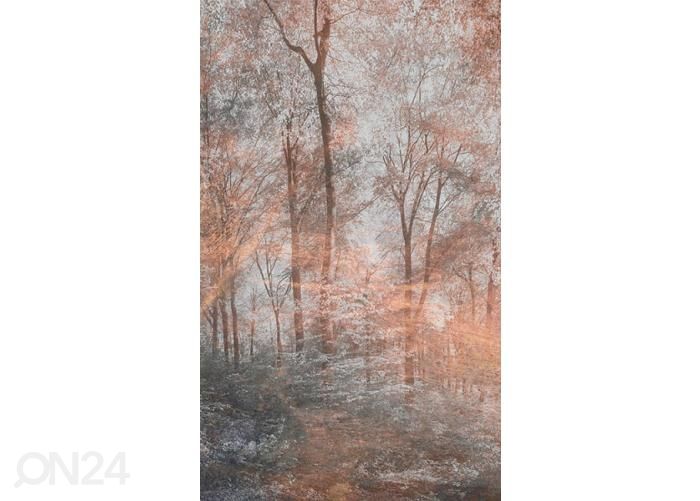 Non-woven kuvatapetti Colorful Forest Abstract 150x250 cm kuvasuurennos