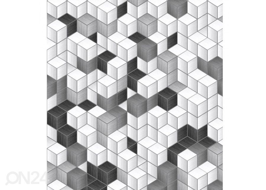 Non-woven kuvatapetti Cube blocks 225x250 cm kuvasuurennos