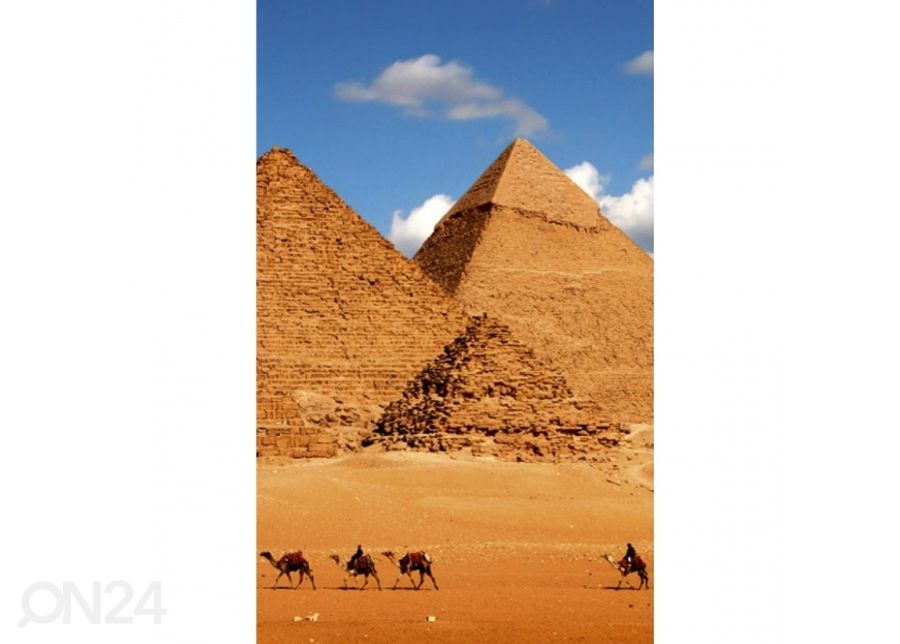 Non-woven kuvatapetti Egypt pyramid 150x250 cm kuvasuurennos