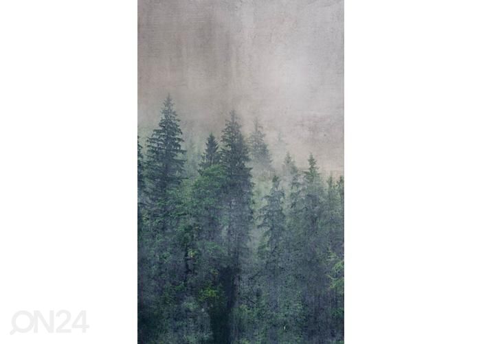 Non-woven kuvatapetti Forest Abstract 375x250 cm kuvasuurennos