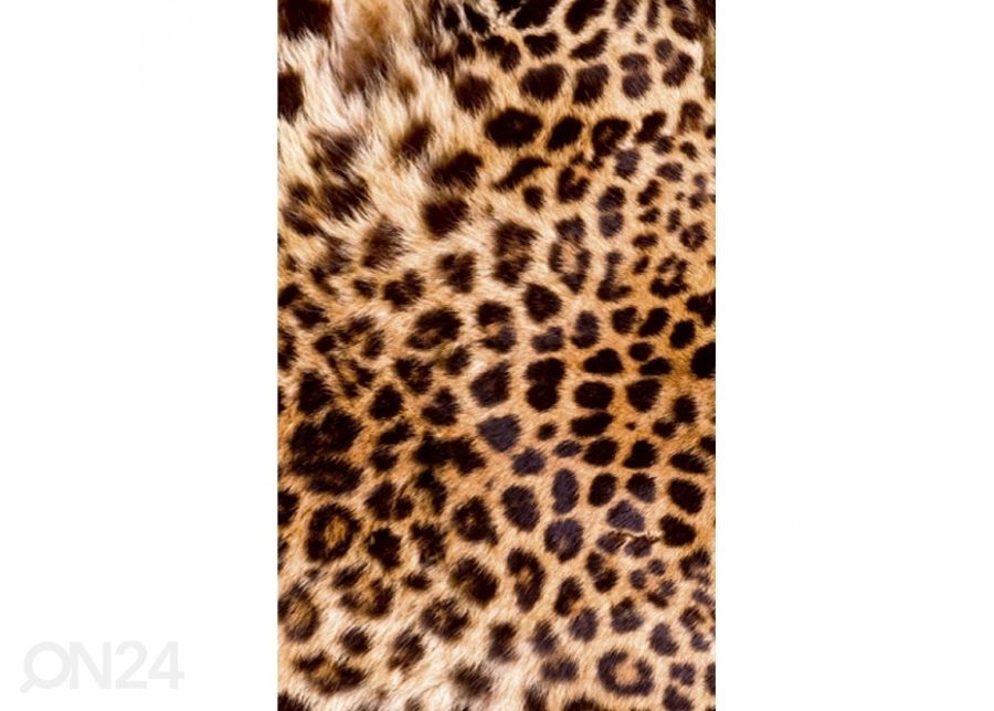 Non-woven kuvatapetti Leopard skin 375x250 cm kuvasuurennos