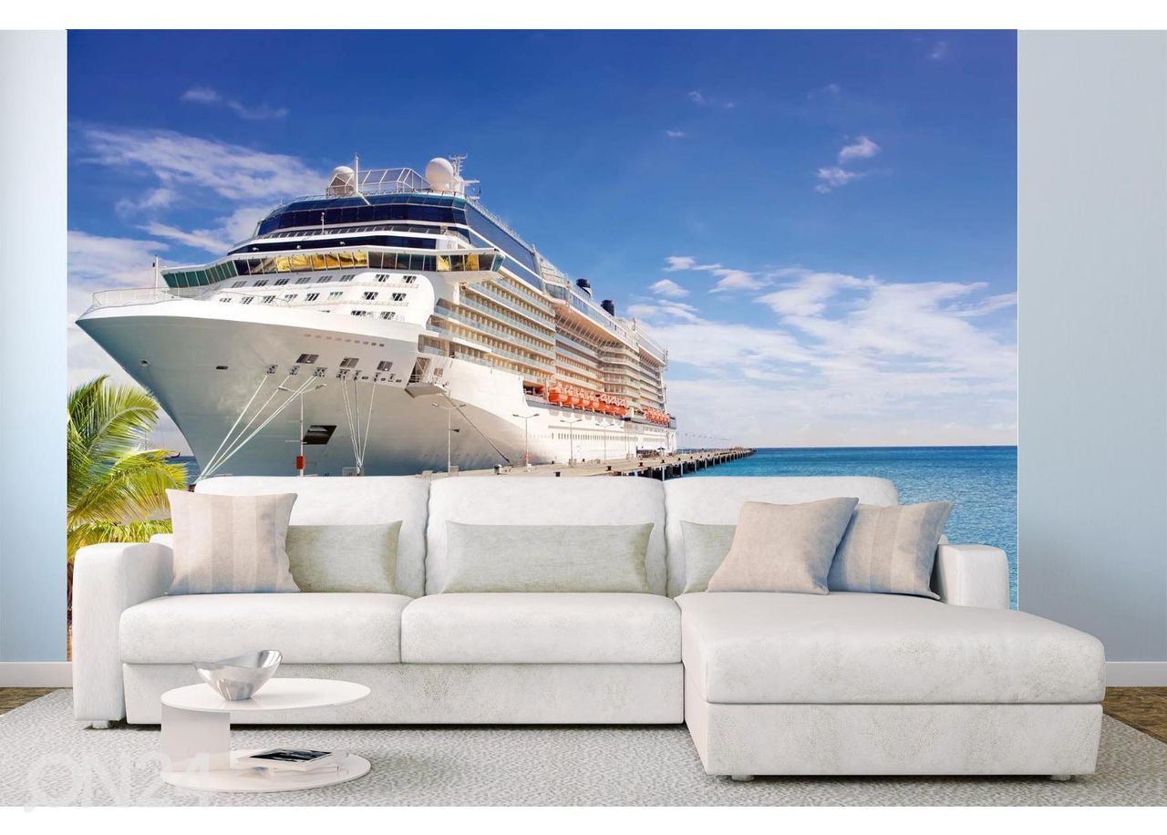 Non-woven kuvatapetti Luxury Cruise Ship kuvasuurennos