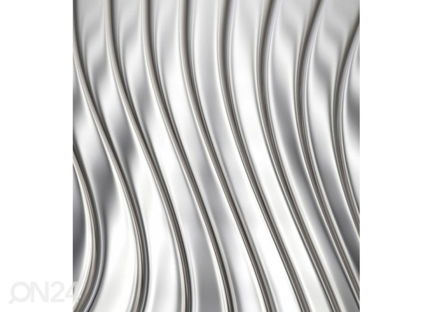 Non-woven kuvatapetti Metal strips 150x250 cm kuvasuurennos