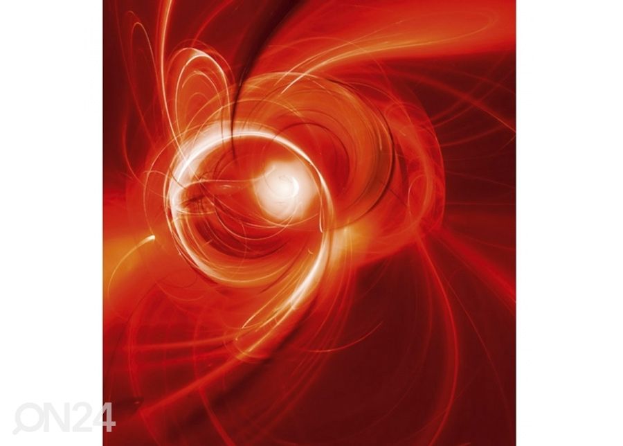 Non-woven kuvatapetti Red abstract 150x250 cm kuvasuurennos