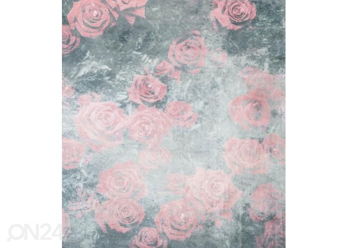 Non-woven kuvatapetti Roses Abstract I 150x250 cm kuvasuurennos