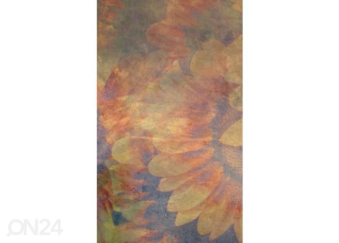 Non-woven kuvatapetti Sunflower Abstract 150x250 cm kuvasuurennos
