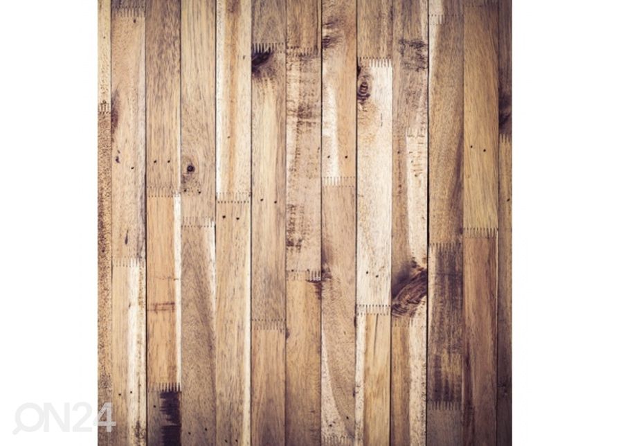 Non-woven kuvatapetti Timber wall 150x250 cm kuvasuurennos