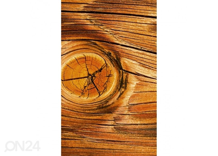 Non-woven kuvatapetti Wood knot 150x250 cm kuvasuurennos