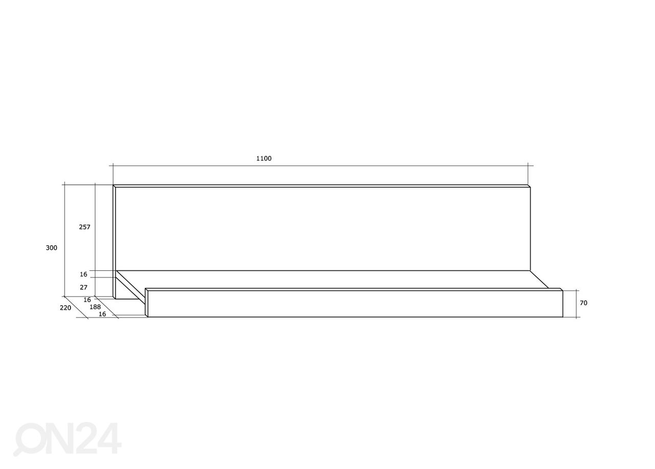 Olohuoneen kalusteryhmä 290 cm kuvasuurennos