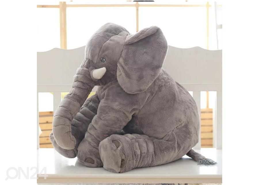 Pehmolelu / imetystyyny Suuri norsu 60 cm kuvasuurennos