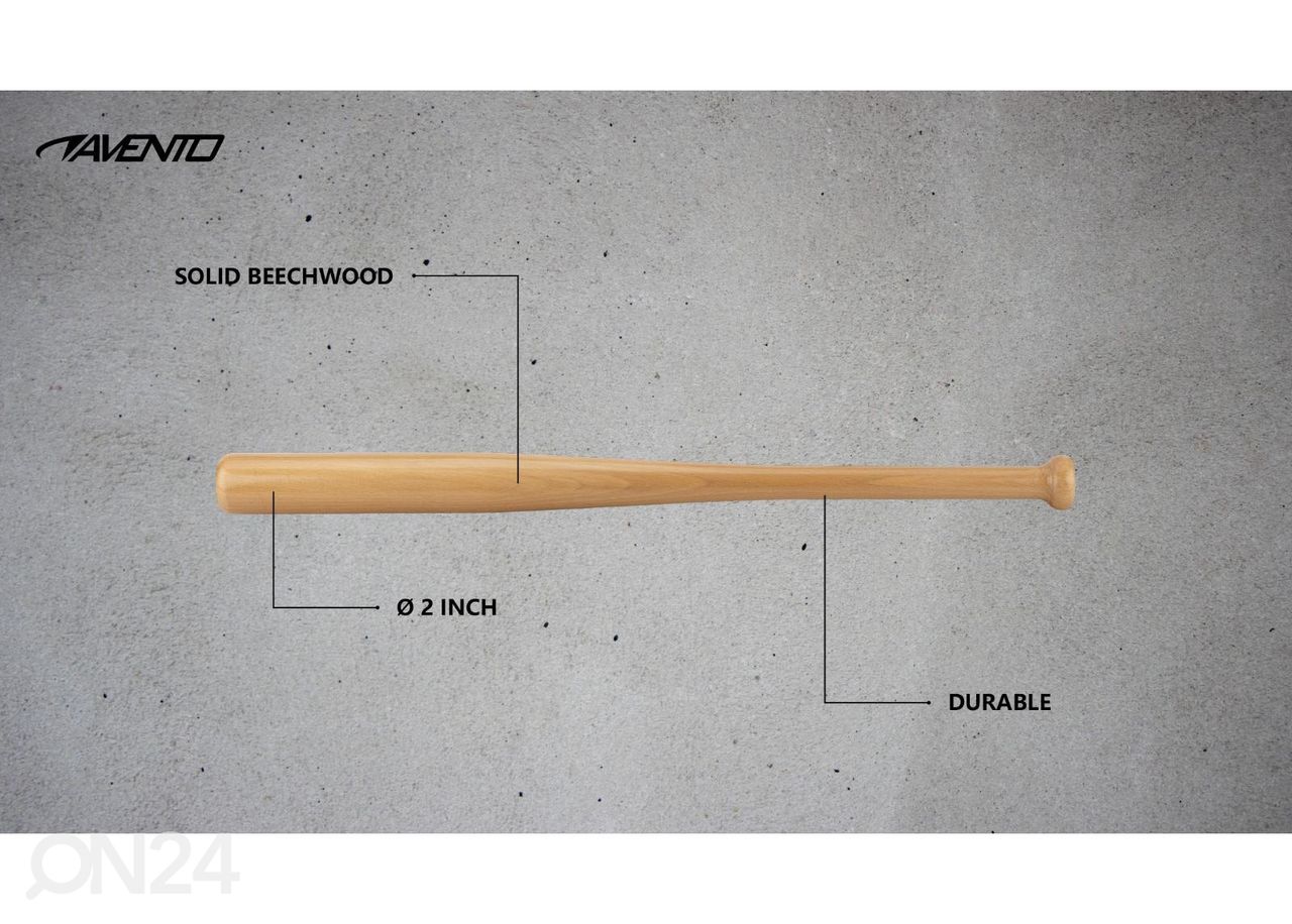 Pesäpallomaila Avento 68 cm kuvasuurennos