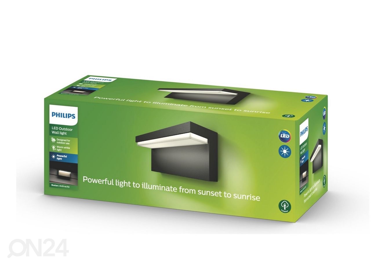 Philips Bustan seinävalaisin 2x4,5 W 1000lm 4000K kuvasuurennos