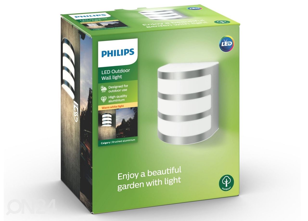 Philips Calgary seinävalaisin 3W 270lm 2700K kuvasuurennos