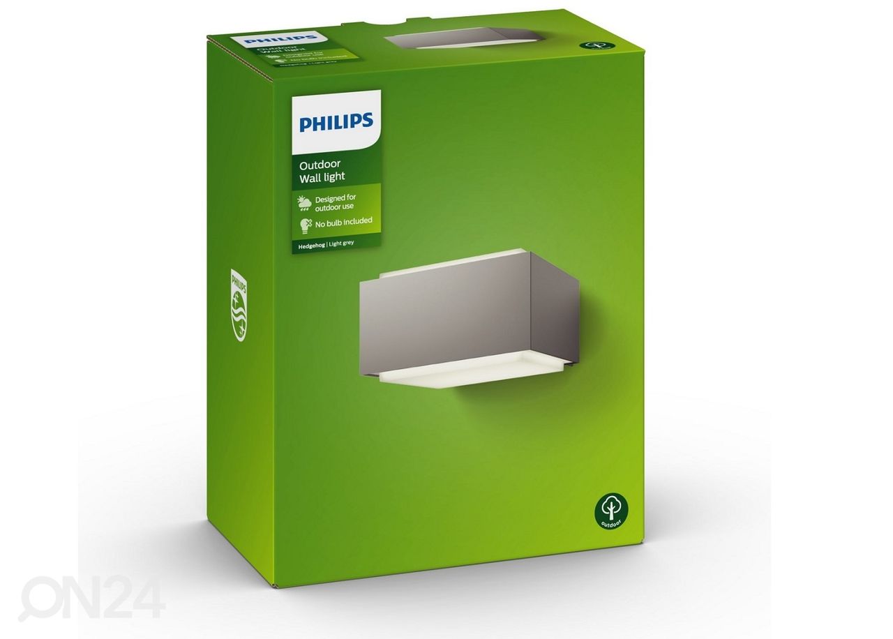 Philips Hedgehog seinävalaisin E27 kuvasuurennos