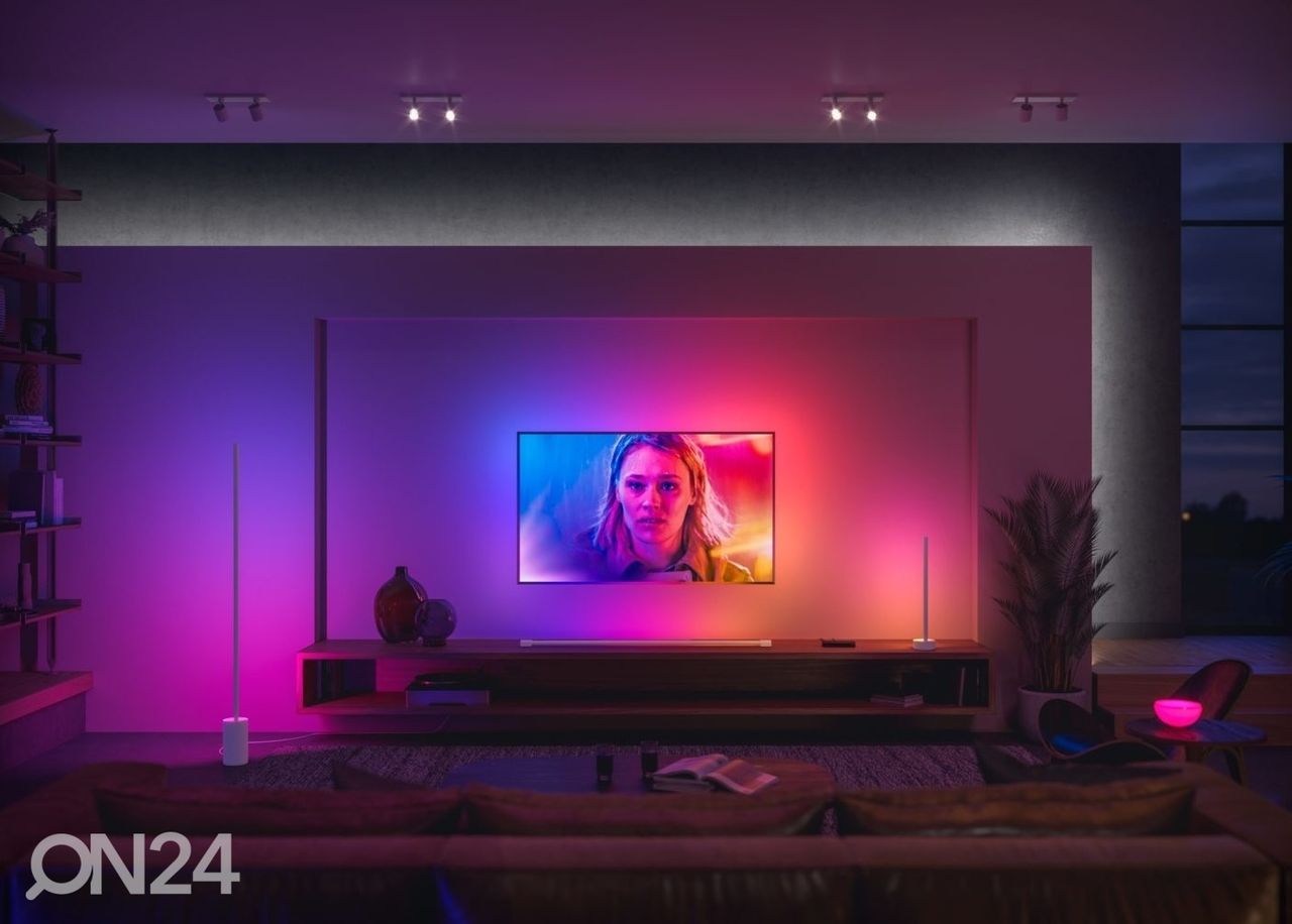 Philips Hue White and Color ambience lattiavalaisin Signe tasaisella värinvaihdolla kuvasuurennos