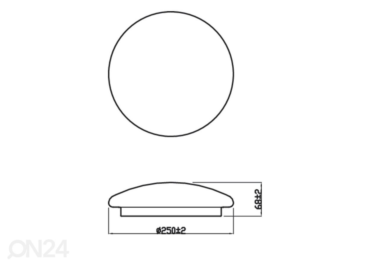 Philips Moire kattovalaisin 10 W 2700K kuvasuurennos