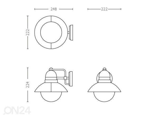 Philips myGarden Hoverfly seinävalaisin E27 kuvasuurennos