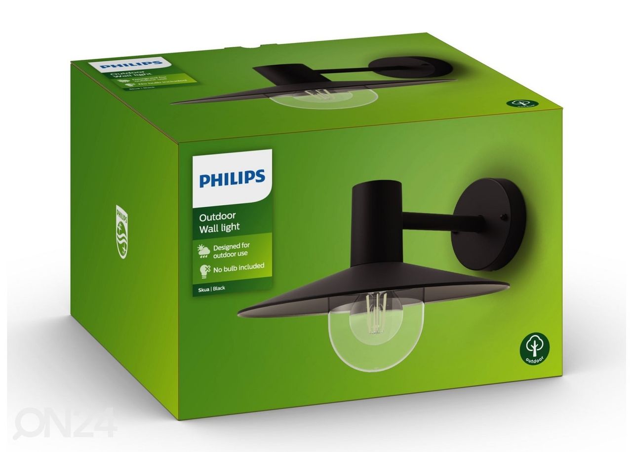 Philips myGarden Skua seinävalaisin E27 kuvasuurennos