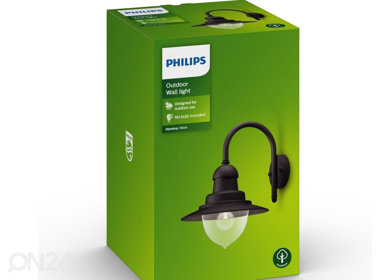 Philips Raindrop seinävalaisin 1xE27 kuvasuurennos