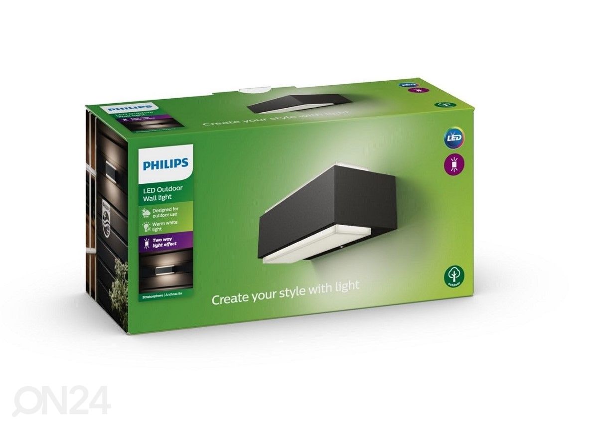 Philips Stratosphere seinävalaisin 1x6 W 1000lm 2700K kuvasuurennos