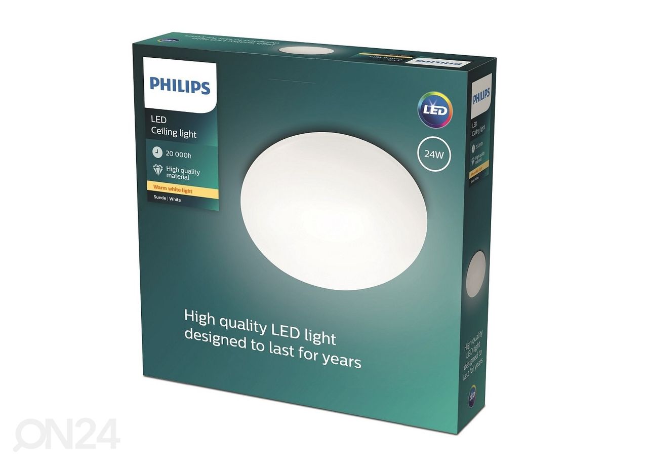 Philips Suede kattovalaisin 24 W 2700K kuvasuurennos