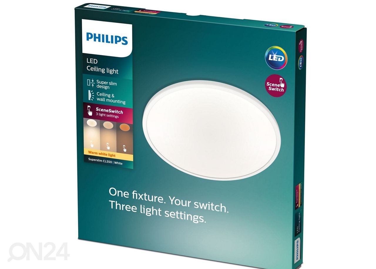 Philips Superslim SSW kattovalaisin 18 W kuvasuurennos