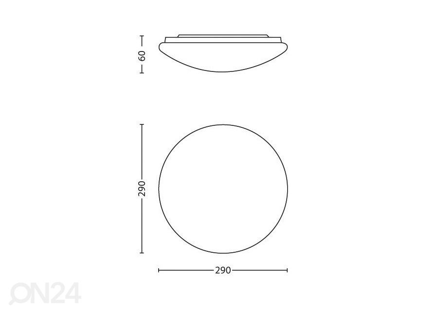 Philips Twirly kattovalaisin 12 W kuvasuurennos