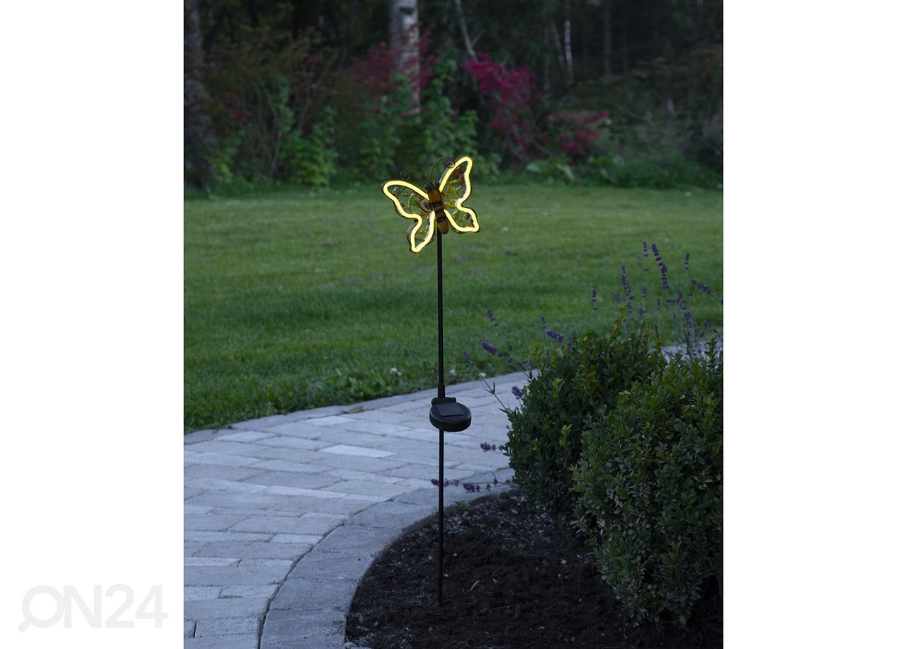 Pihakoriste aurinkokennolla Linny Butterfly kuvasuurennos