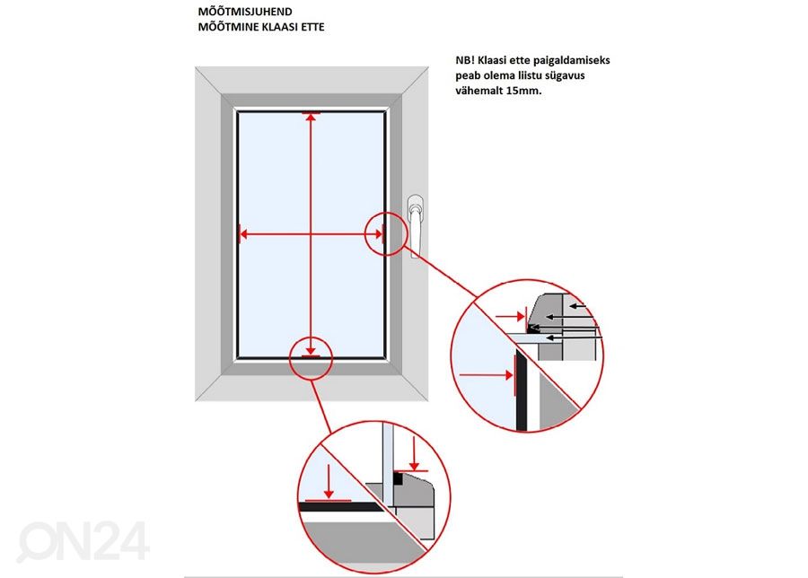 Pliseekaihdin 20-50x120 cm kuvasuurennos