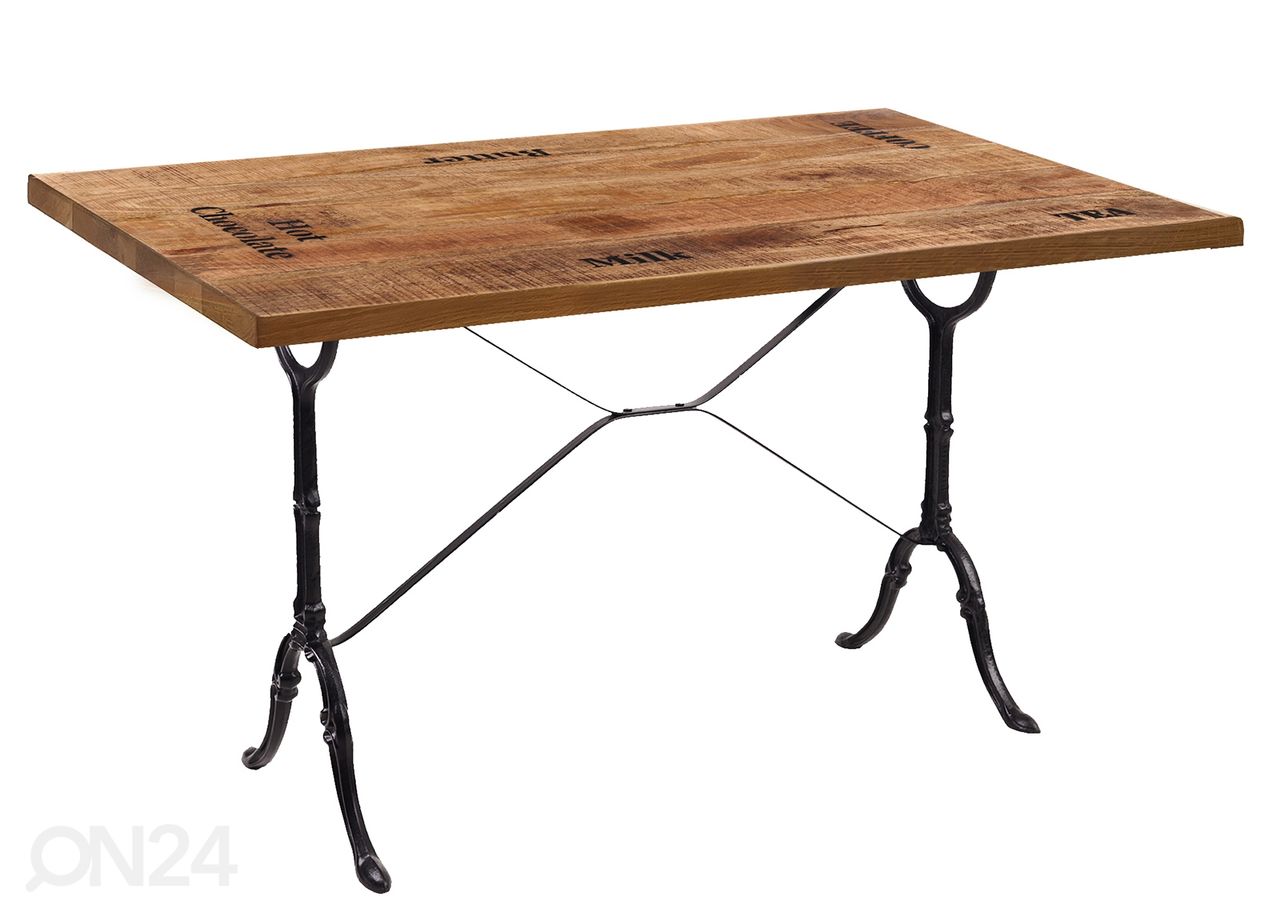 Pöydän runko 40,5x85 cm, musta kuvasuurennos