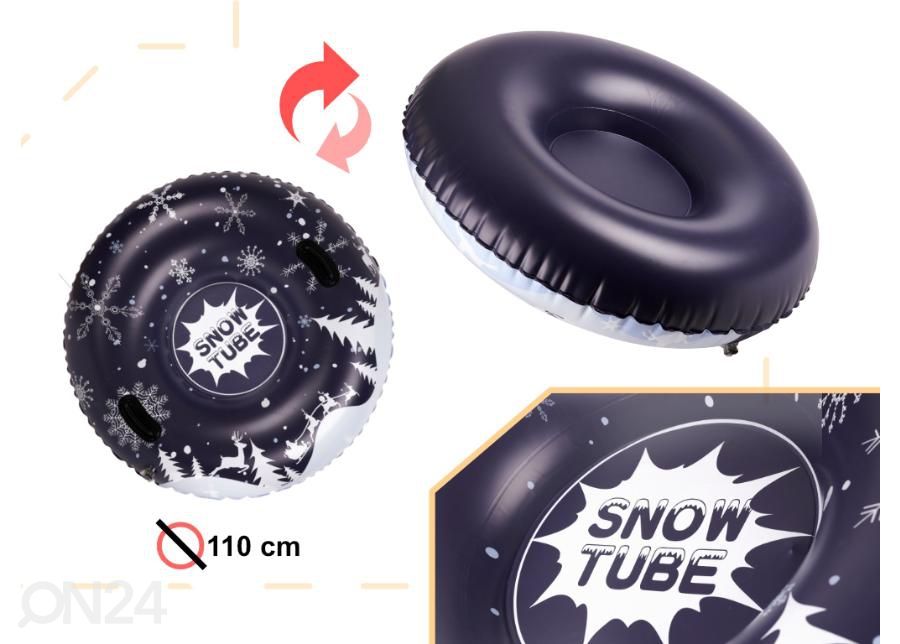 Puhallettava pulkka Snowtube 110 cm kuvasuurennos