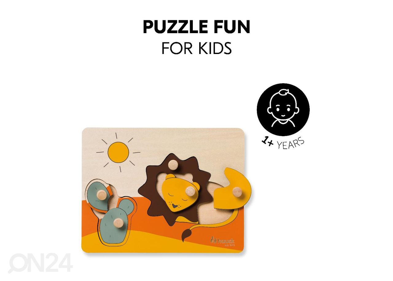 Puinen palapeli Hauck Puzzle N Sort Lion kuvasuurennos