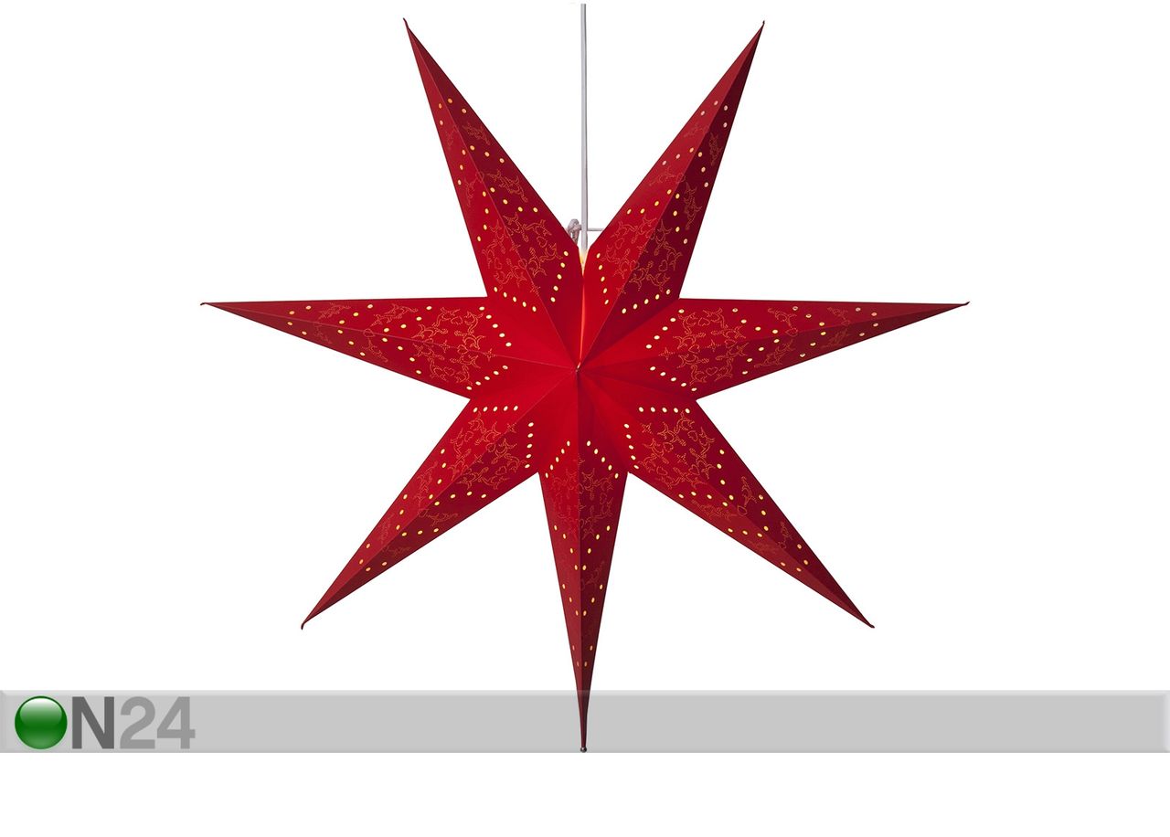 Punainen tähti Sensy 70 cm kuvasuurennos