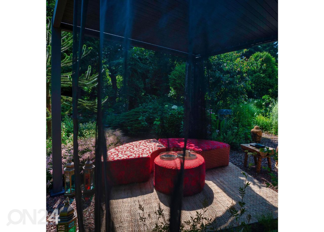 Puutarhakatoksen hyttysverkot Mirador 3x3 m kuvasuurennos