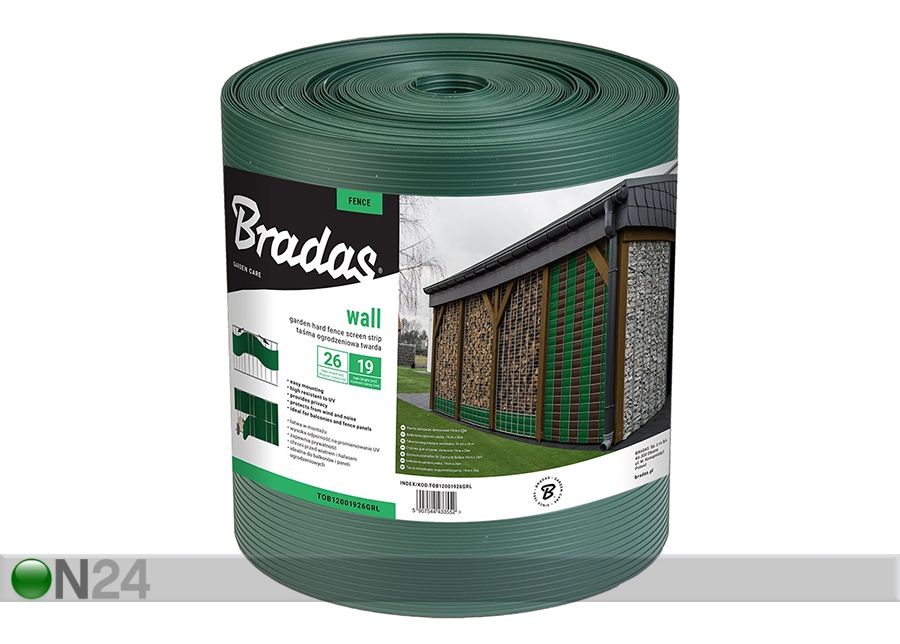 Puutarhaverkko Bradas Wall 1200 g/m², 26 m kuvasuurennos